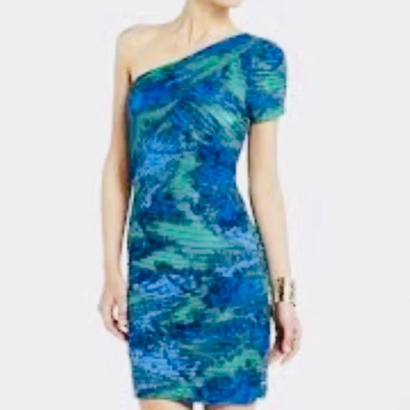 Beautiful brand new BCBG Mia one-shoulder cocktail dress - Picture 13 of 16